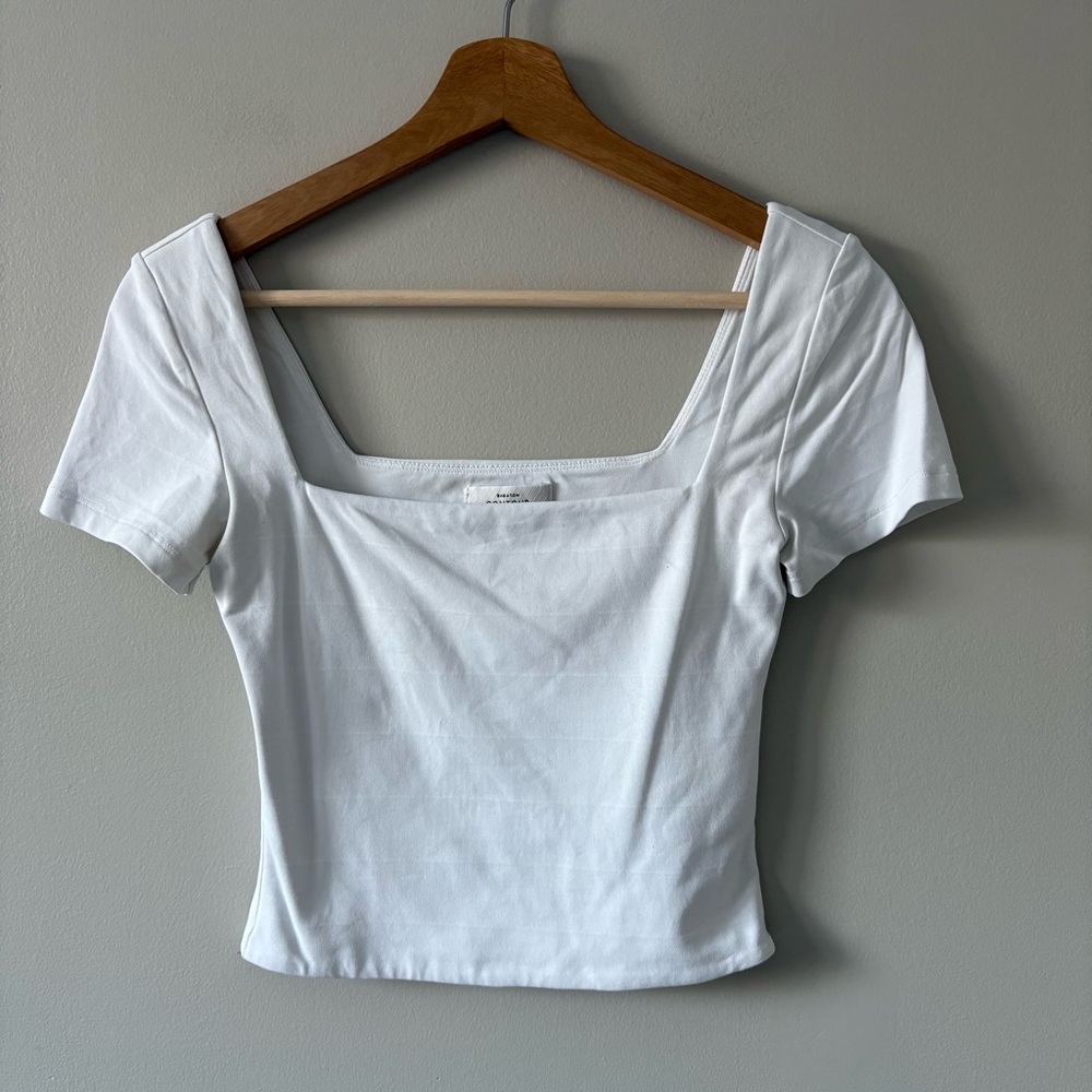 Aritzia Babaton Square Neck Top